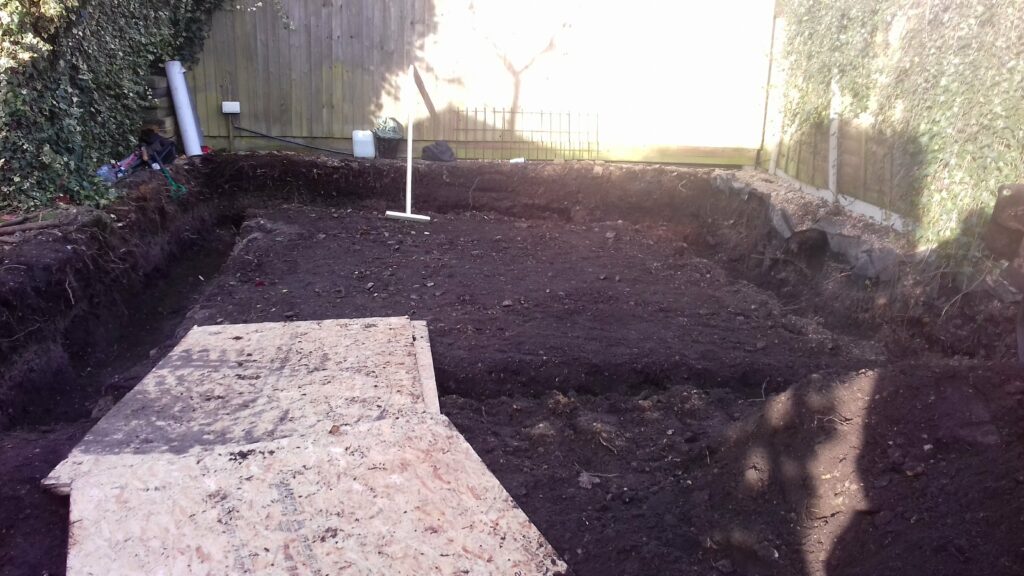 Garage Foundations Dug Garage Foundations Dug