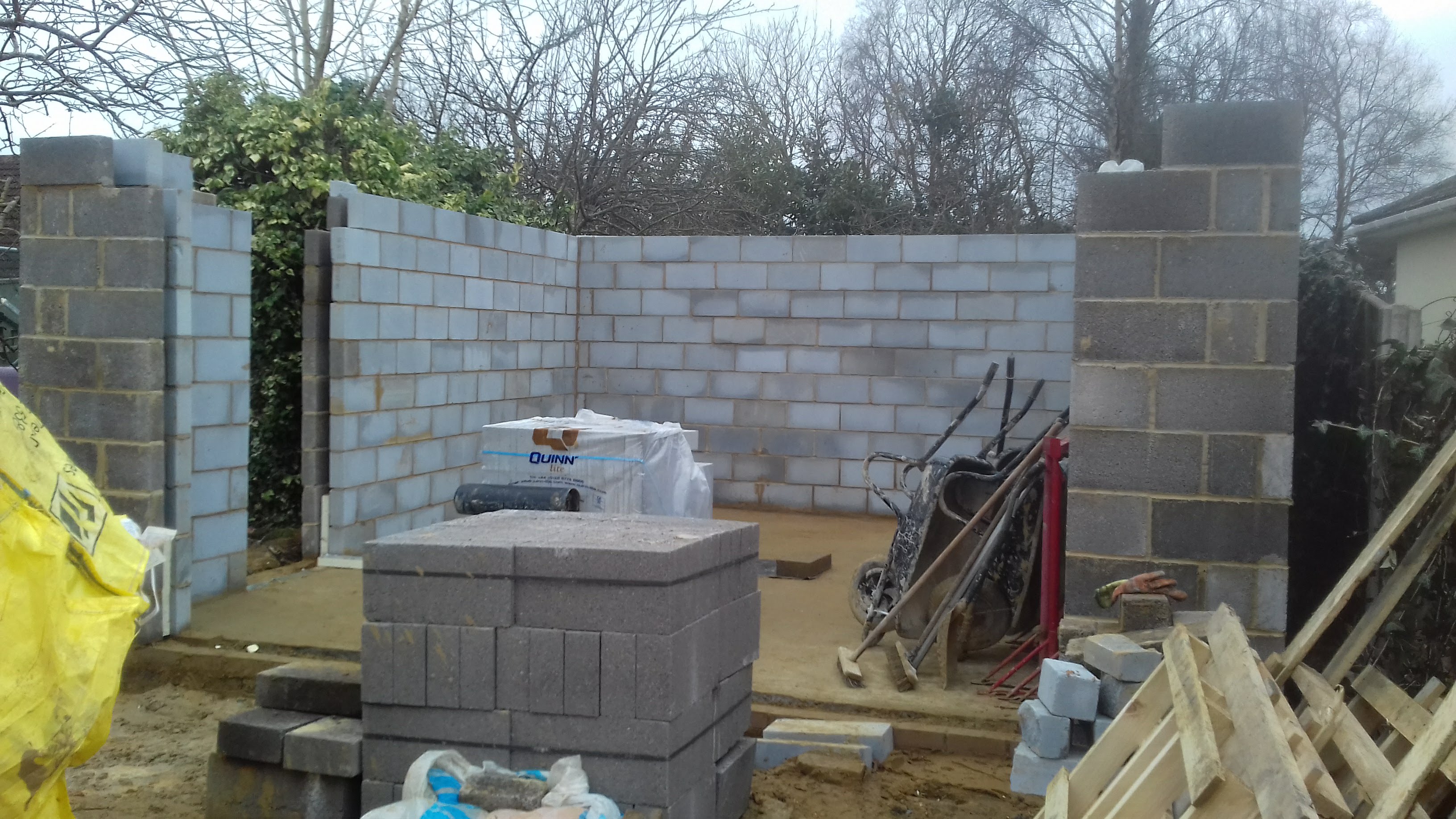 Garage Build Wimborne