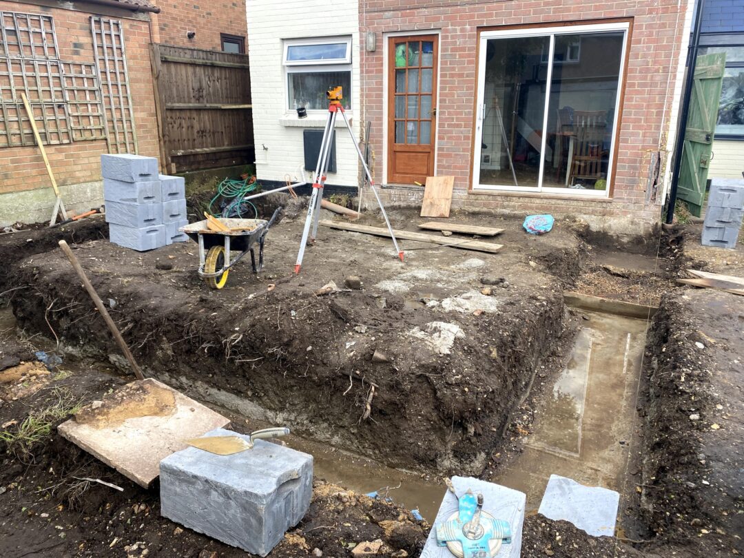 Footing Dug Footing Dug