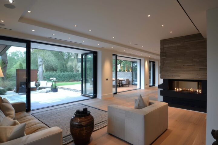 House renovation in Bournemouth with new wall opening House renovations