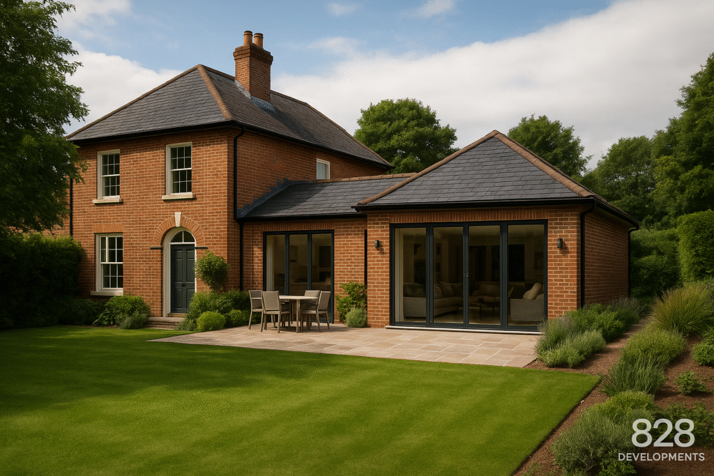 “Luxury Winchester home extension – 828 Developments”
