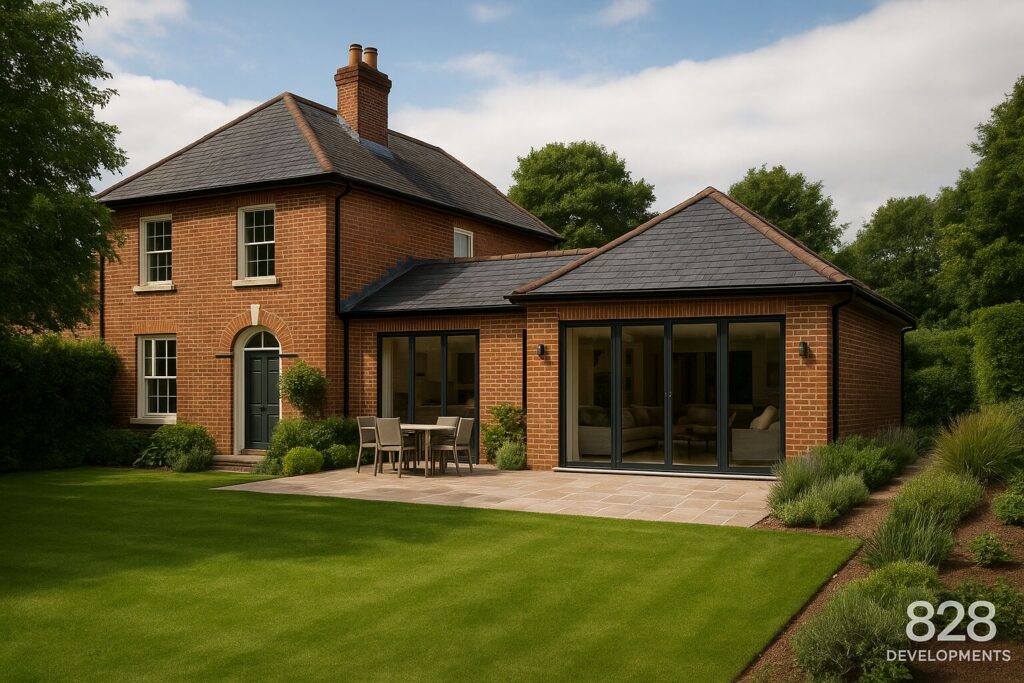 “Luxury Winchester home extension – 828 Developments”